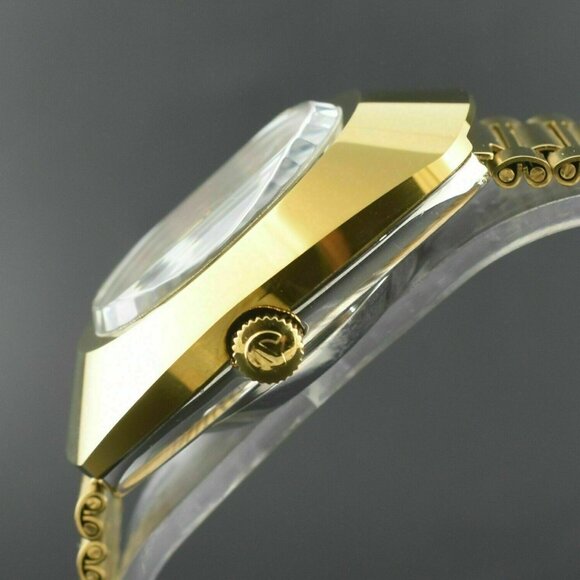 Rado DiaStar Automatic 36 MM Gold Plated Diamond Men's Wristwatch - Picture 5 of 6